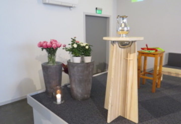 Vår første dåpsgudstjeneste