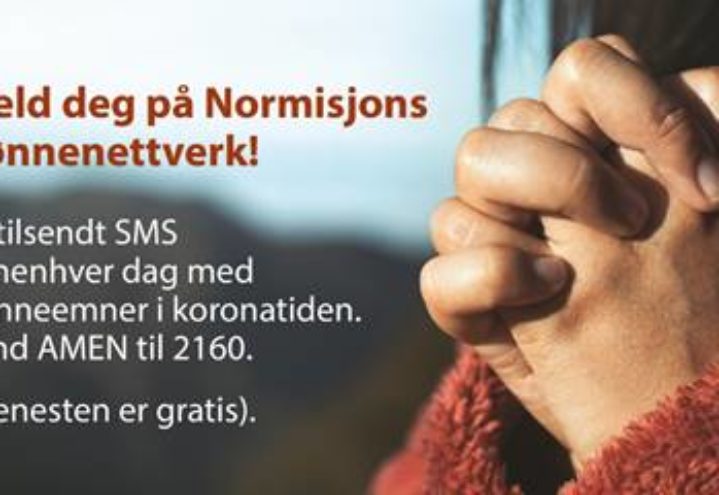Bli med i Normisjons bønnenettverk