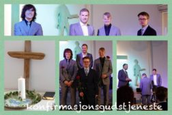 Norkirken Mandals første konfirmasjonsgudstjeneste