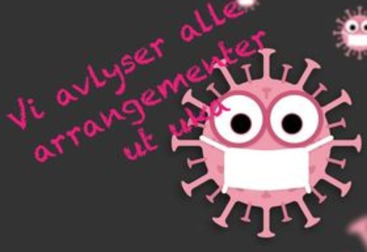 Avlyste arrangementer