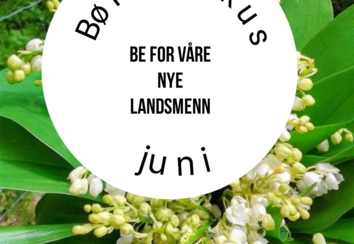 Månedens bønnefokus
